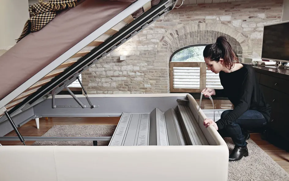 Letto contenitore Folding Box di Noctis