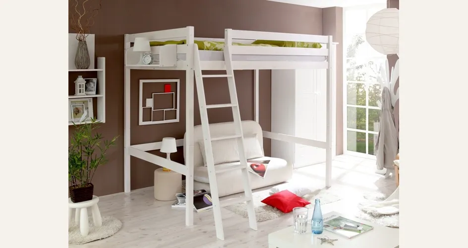 Letto matrimoniale a soppalco