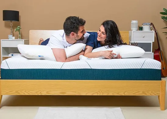 Veradea - Ibrido: materasso matrimoniale in foam, molle e memory gel