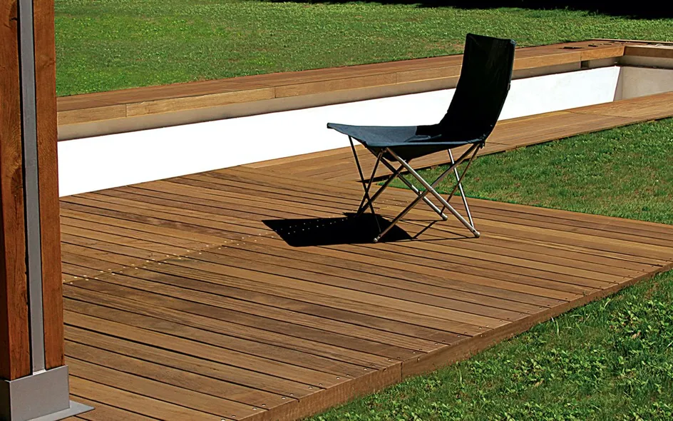 Parquet da esterni Freetime di Gazzotti