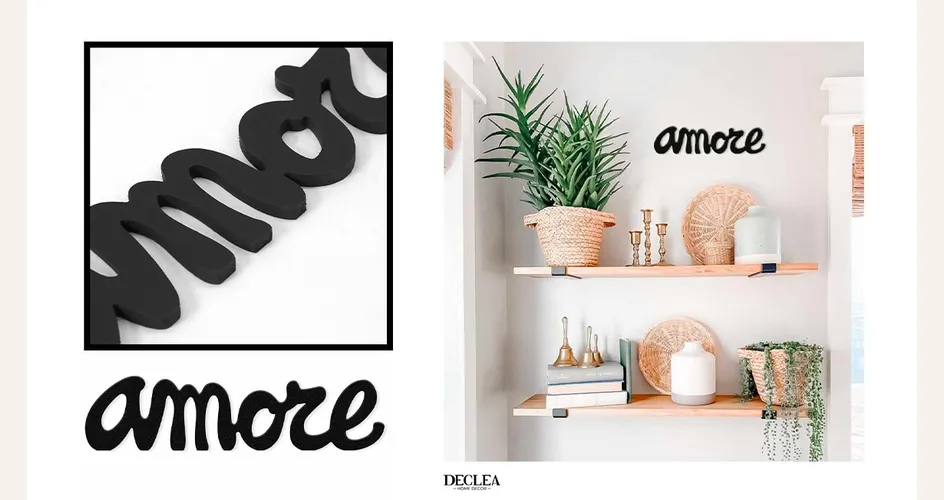 Scritte decorative Declea
