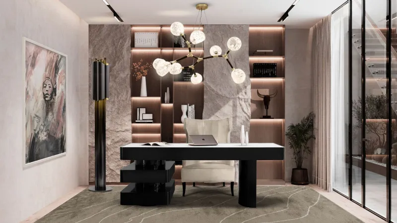 Cyrus Floor Lamp di Home' Society