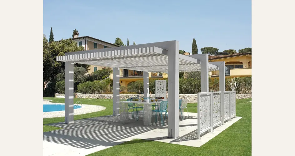 Pergola in legno Frangisole Cagis