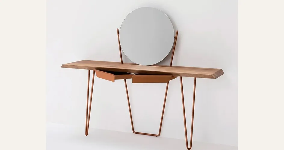 Consolle con specchio Coseno di Bonaldo