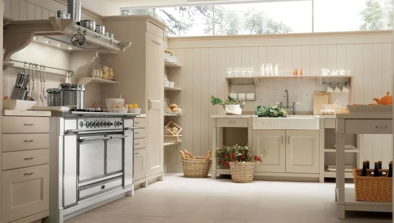 Cucina country chic firmata Minacciolo