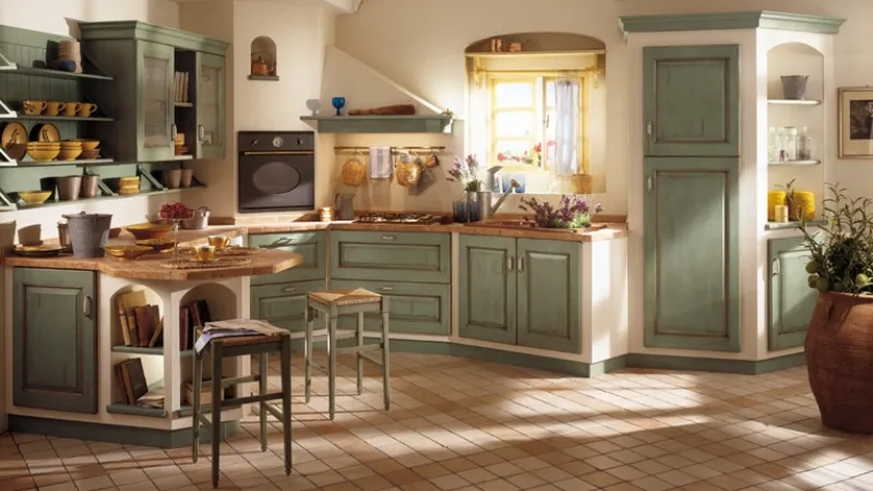 La cucina Belvedere di Scavolini