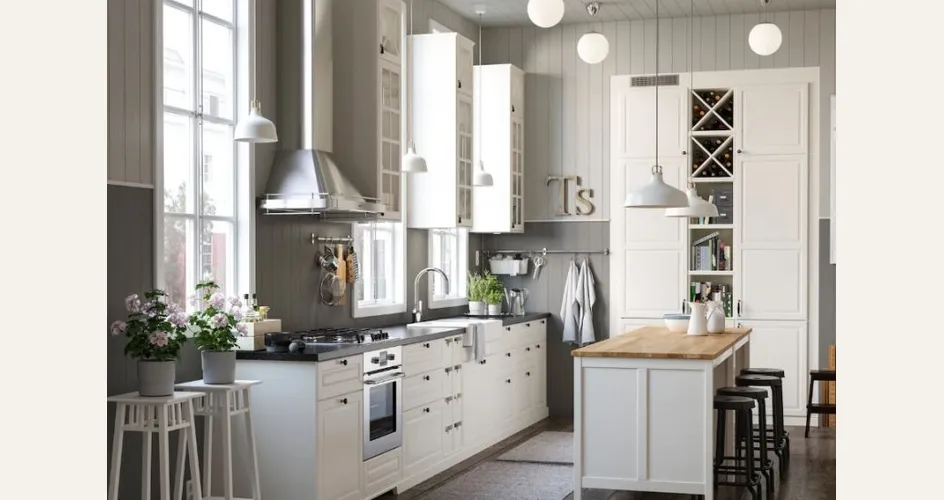 Una cucina country proposta da Ikea