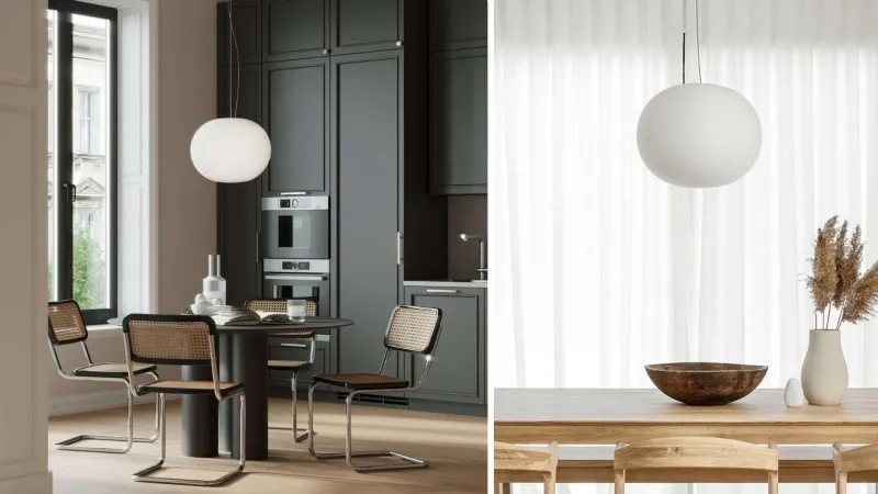 Flos Glo-Ball S2 - Lampada a sospensione a luce diffusa