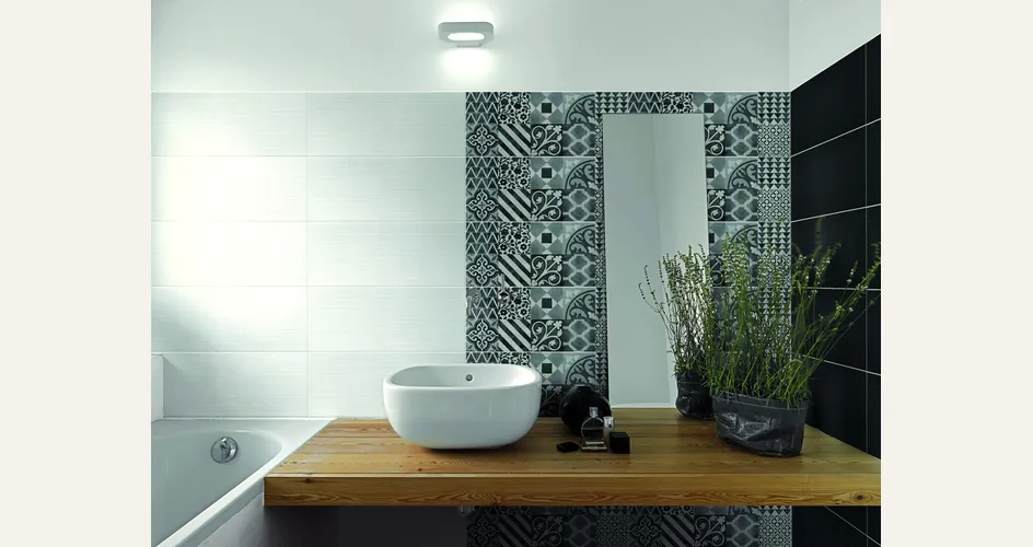 rivestimento bagno bicottura Neutra Cementina</