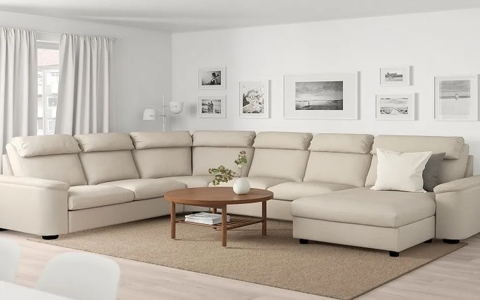 Divano ad angolo Lidhult di Ikea