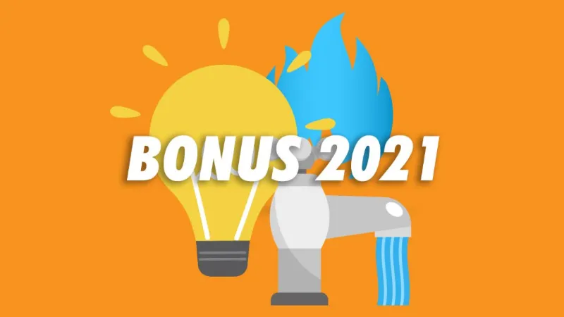 Bonus luce, acqua e gas 2021