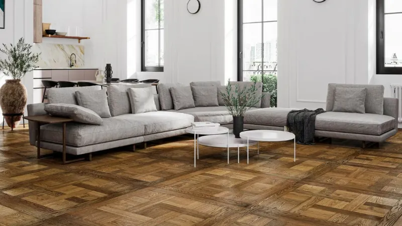 Parquet in legno massello di Décoplus Parquets