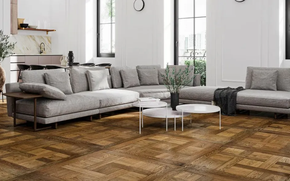 Parquet in legno massello di Décoplus Parquets