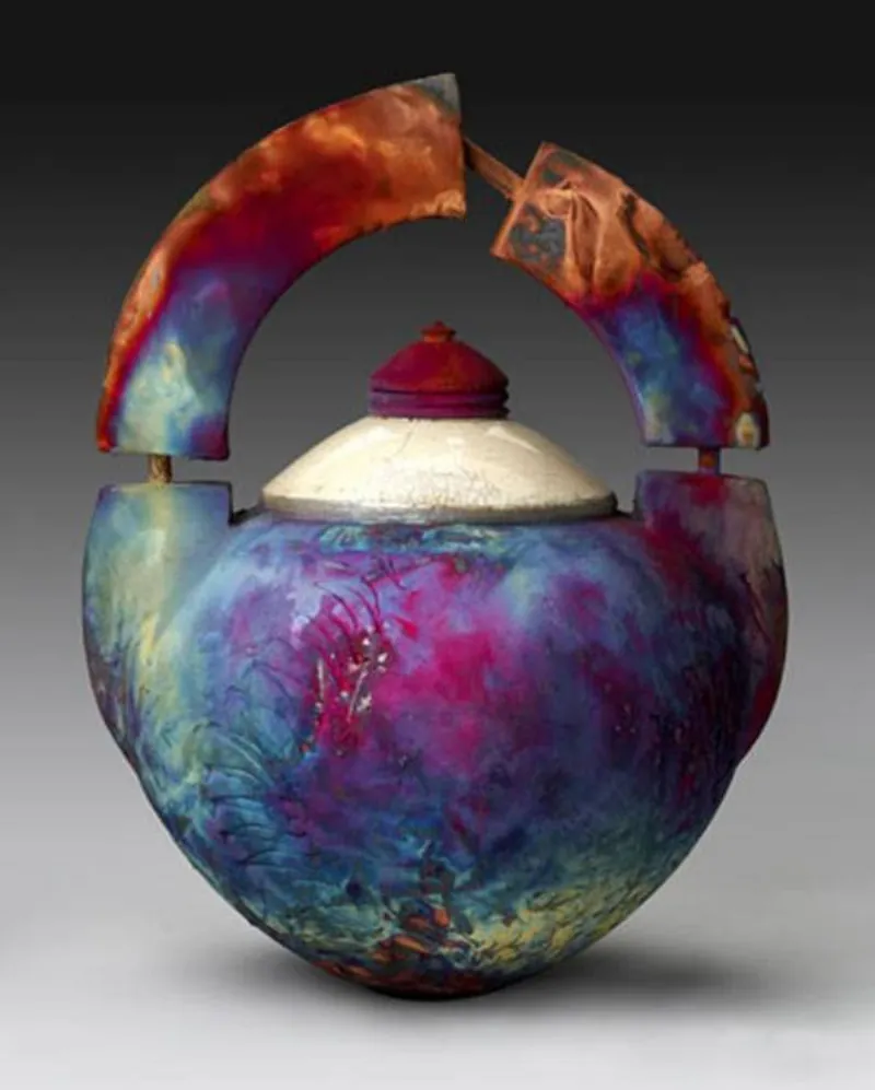 Ceramica creata con la tecnica Raku