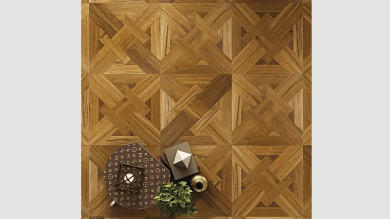 Quadrotte Teak di CP Parquet