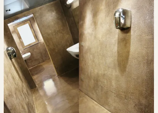 Esempio di rivestimento in resina