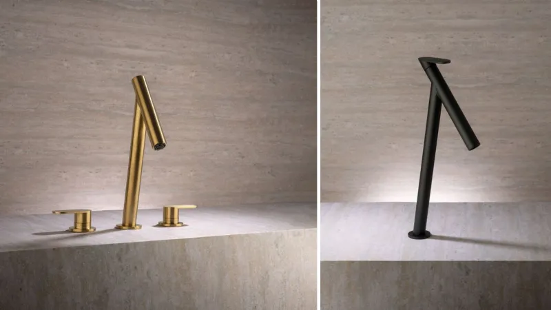 Rubinetto alto della collezione Marc di Mamoli