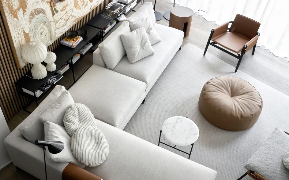 Pouf Scott di Meridiani