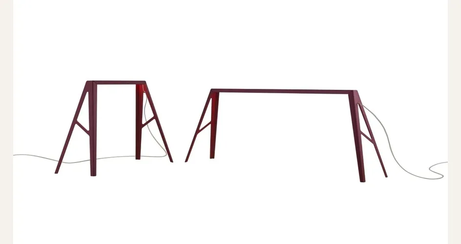 Lampada da tavolo Bridge di Foscarini, design Francesco Meda