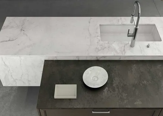 I raffinati piani in Dekton di Doimo Cucine
