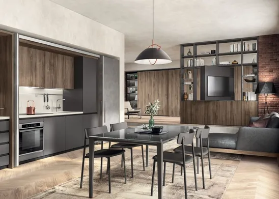 Cucina a scomparsa BoxLife di Scavolini