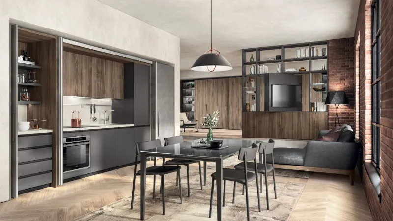 Cucina a scomparsa BoxLife di Scavolini