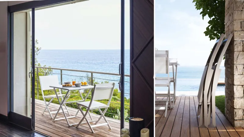 Queen di Talenti, in alluminio e textilene