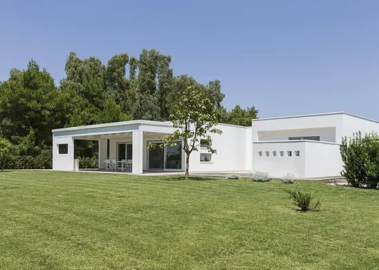 Casa di legno Rubner Haus a Veglie, Lecce
