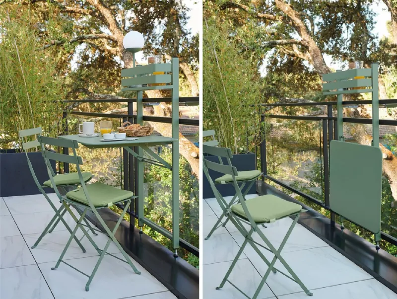Bistro di Fermob, tavolo da balcone