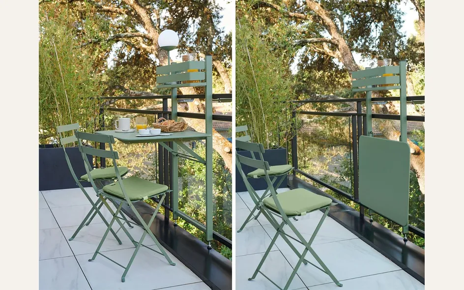Bistro di Fermob, tavolo da balcone