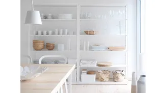 ikea scaffali legno grezzo